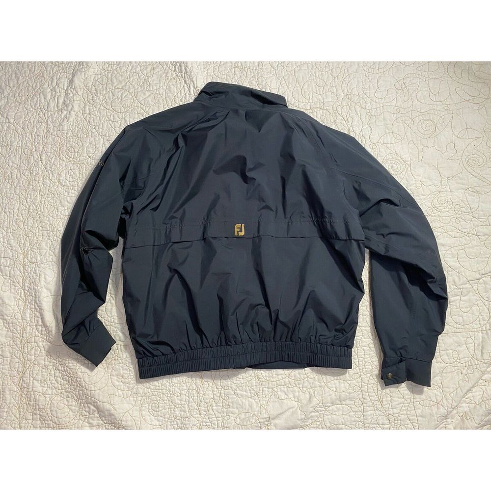 FootJoy Dryjoys Set Men Black Jacket & Pants Golf Outdoor Gorpcore Hiking Large